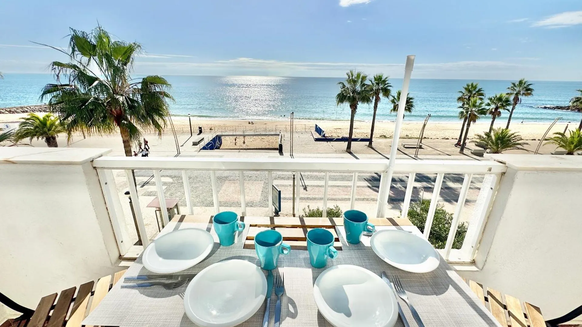 Direct Beach Access With Sea View, Ac & Wifi Quarteira